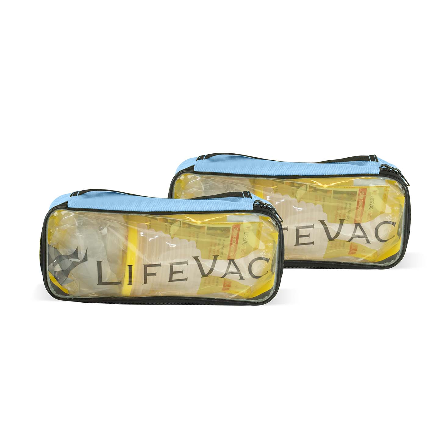 LifeVac 2 Blue Travel Kit Bundle